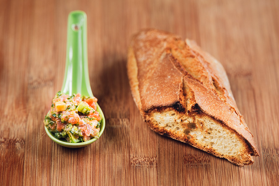 Re?et? de tartar de somon cu avocado
